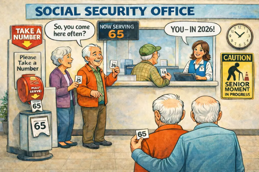 Social Security Office Infographics